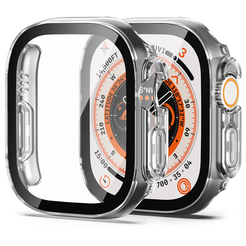 Smartwatch Band Accessories - Glass+case For Apple Watch Ultra 49mm