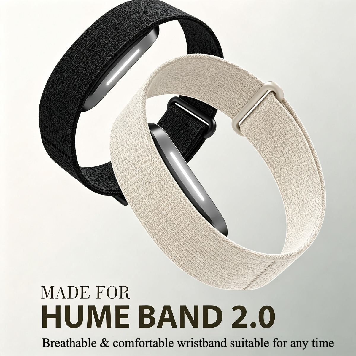 Sport Loop Strap - Lightweight Nylon Breathable Wristband for Hume