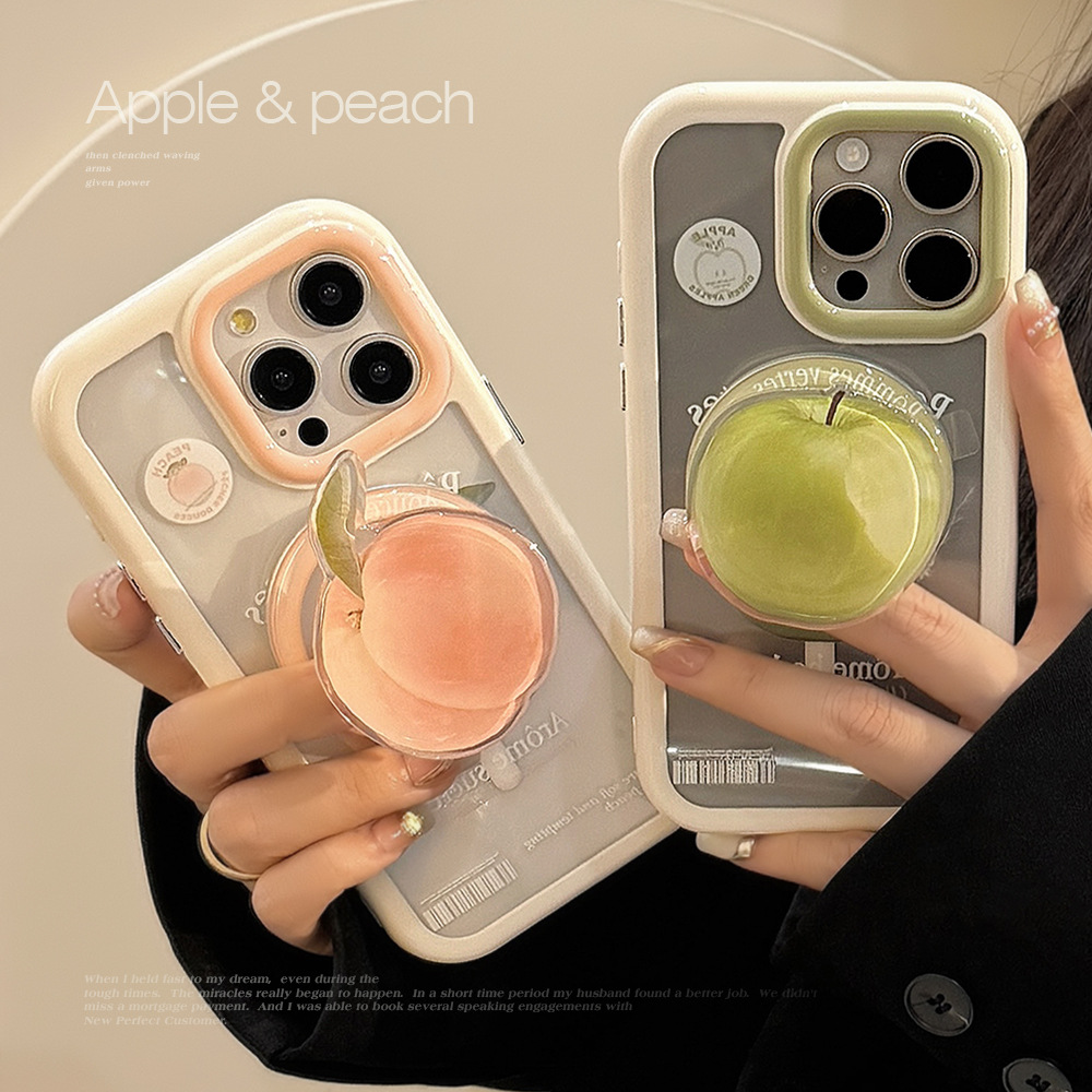 INS Green Apple Peach Magnetic - Apple Iphone 16 recension och pris