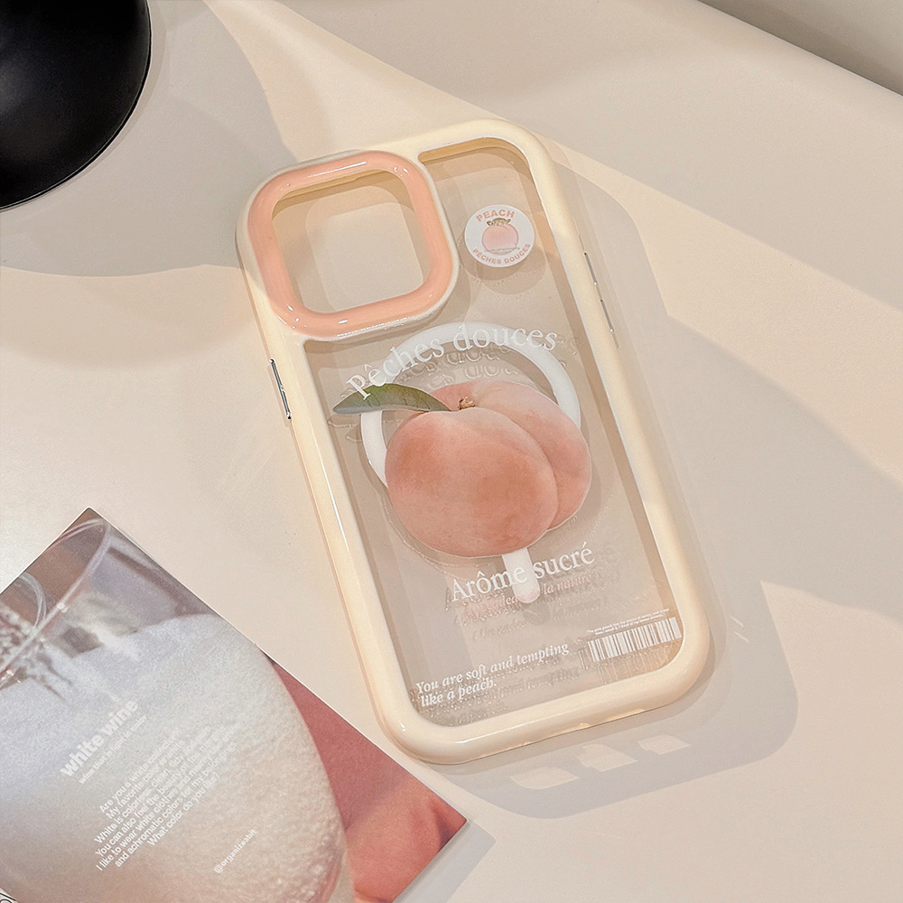 INS Green Apple Peach Magnetic - Apple Iphone 16 recension och pris