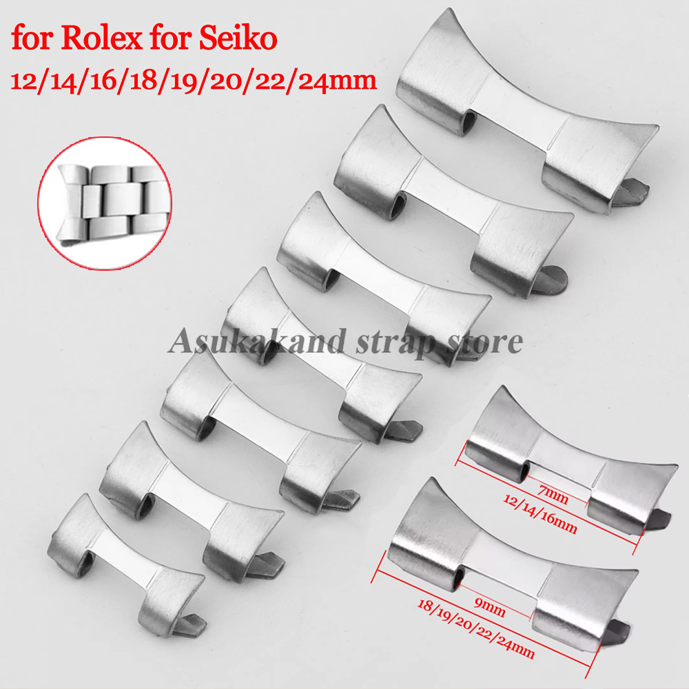 2pcs 12/14/16/18/19/20/22/24mm - Watch Band Connector recension och pris