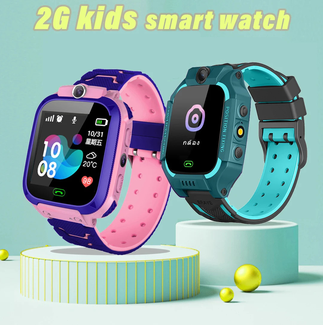 Q12 Kids Smart Watch 2G SOS Ca - Smartwatch Touch recension och pris