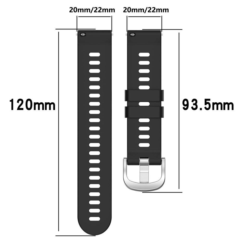 22mm Sport Silicone Strap For  - Xiaomi Smartwatch S3 Accessories recension och pris