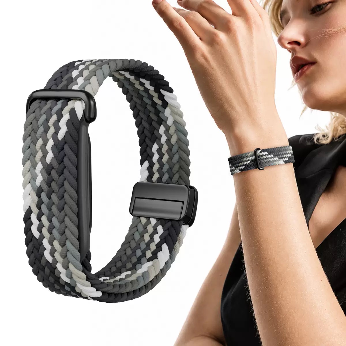Magnetic Nylon Watch Strap for - Sport Loop Strap recension och pris