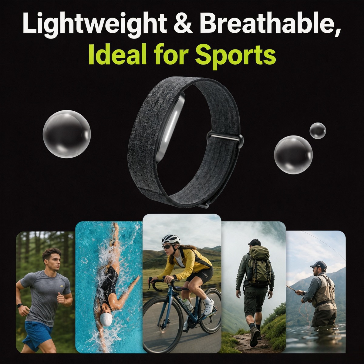 Lightweight Nylon Breathable W - Sport Loop Strap recension och pris