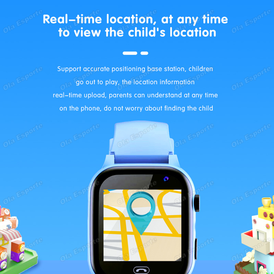 2027 Kids 5G Smart Watch GPS S - Android Smartwatch Accessories recension och pris