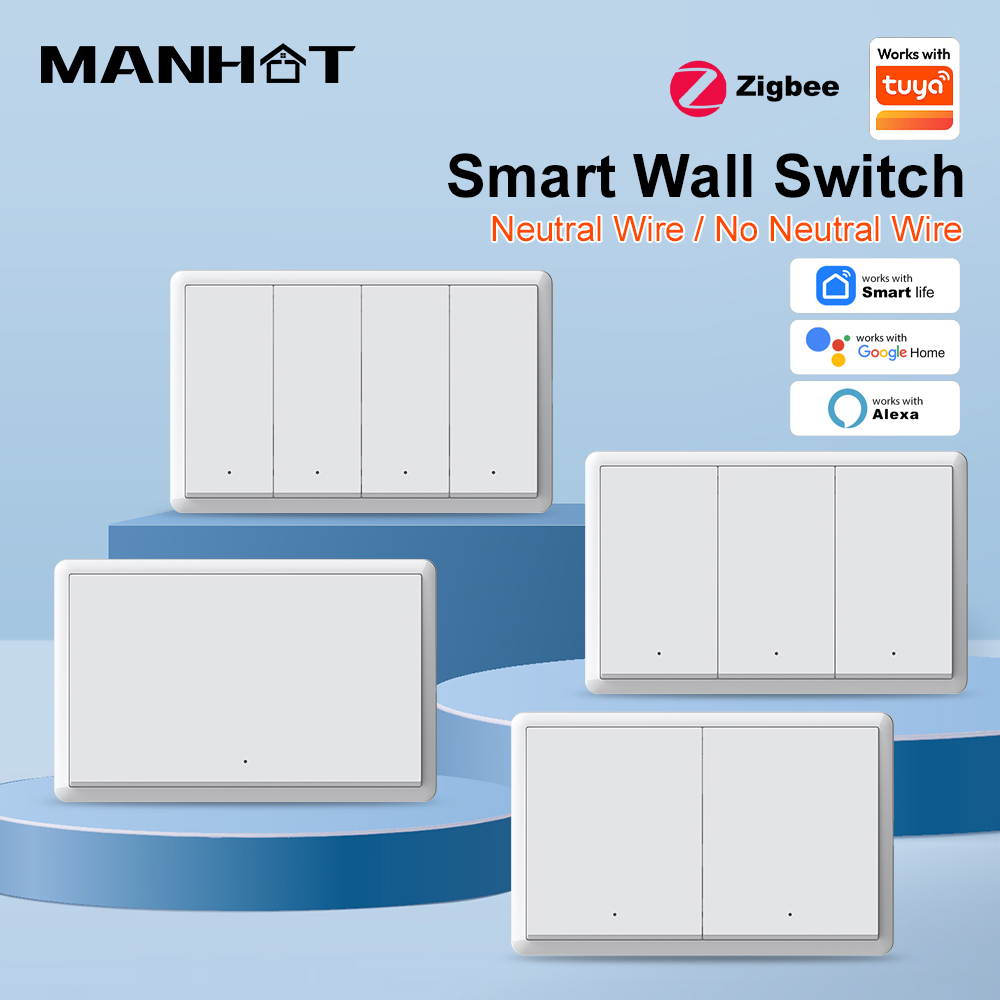 MANHOT ZigBee3.0 Smart Switch  - Smart Accessories recension och pris