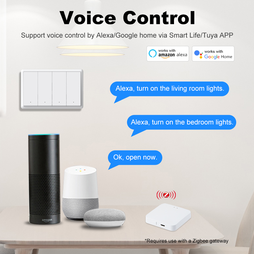 MANHOT ZigBee3.0 Smart Switch  - Smart Accessories recension och pris